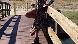 I Enjoy Outdoor Feet Fetish With Staci Onit