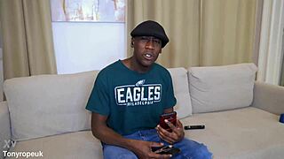 Tony rope meets lana analise for pov blowjob, anal fucking, and interracial quickie with big black cock
