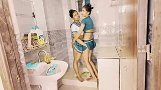 Experience the passion in Uttaran20's sexy lesbian teen encounter