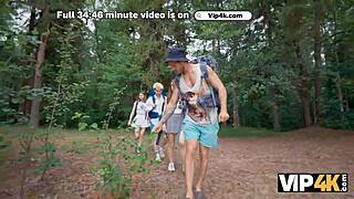 Vip4k Horny Couples Lick Asses In The Woods And Fuck With Each Other