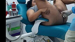 My dentist appointment ends with big cock in my mouth, riding and ass worshiping in hospital.