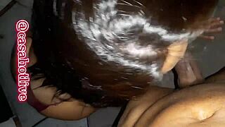 Pulling Big Cock From Ass To Mouth In Anal Sex