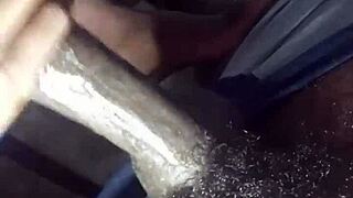 african teen sucks cock and drinks cum!