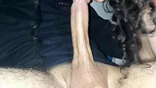 Colombian Milf Deepthroats Monster Cock Until Cum Explosion