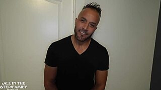 I watch stepbrothers double penetrate hotwife Angie Bloom.