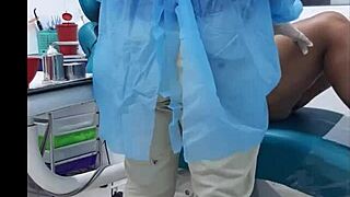 My dentist appointment ends with big cock in my mouth, riding and ass worshiping in hospital.