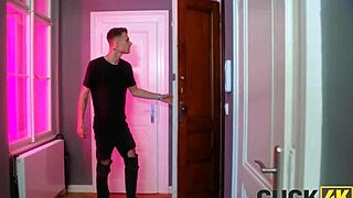 Discover sexy rules in Cuck4k with stockings and rough sofa action