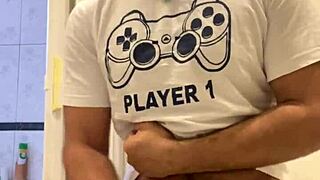 She enjoys her solo masturbation. Feels so good!