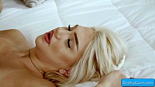 Can this horny wife handle Ryan's big dick while rubbing her clit?