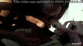 i picked up this latina bitch and fucked her raw in the car before a huge facial cumshot