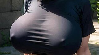 Ai Generated Model Girl Big-Tits Ai Art 27