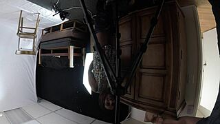 mandy mynxx gives oral only, sucking cock deepthroat with choking.