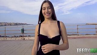 Curvy Italian Teen Gets Rough With American Cock