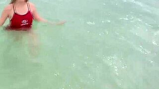 Teen Tits Jizzed Over In Public Bathroom