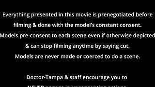 freshman taylor ortega gets mandatory hitachi orgasm from doctor tampa nurse shaved pussy gaping assfucking vibrator