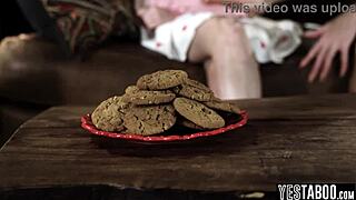 INNOCENT LESBIAN TEEN 18+ FUCKED BY THE PASTOR'S BIG BOOBS MILF WIFE