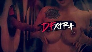 lulu chu sucks and fucks husband's friend's huge cock