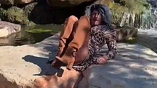 I Enjoy Outdoor Feet Fetish With Staci Onit