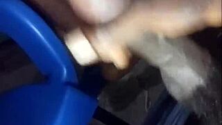 african teen sucks cock and drinks cum!