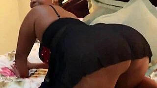 Ruby la culona shakes her big ass while sucking a dick.