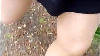 visit in pantyhose on seilbahnberg for exhibition