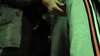 We fuck passionately with clothes on, mutual masturbation leading to intense orgasms and cum