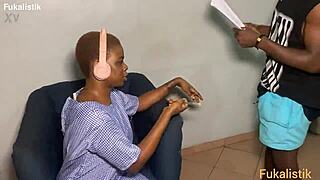 naughty ebony student fucks maths homework lesson bbc teacher