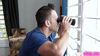 Lily Lane Gets Fucked by Rear Window Guy