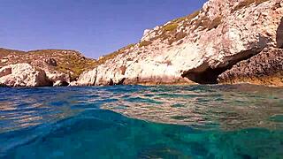 I enjoid underwater sex with hot milf, licking her wet pusy