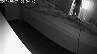 Did the wife catch her husband cheating with the housekeeper?