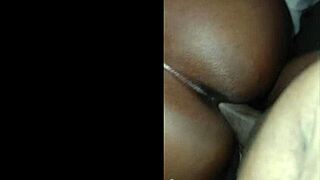 Big black cock pounds wet pussy in perfect doggystyle