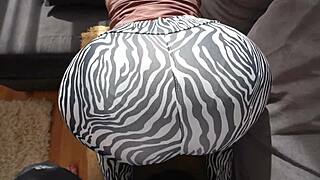 Step sister hints at sex, shows off new leggings.