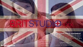 two british 18 year olds in uniform compete in a hot masturbation race to see who cums first 😏