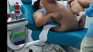 My dentist appointment ends with big cock in my mouth, riding and ass worshiping in hospital.