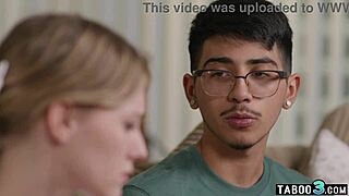 Teen Cheerleader Melody Marks Loses Virginity To Shy Guy's Dark Cock!