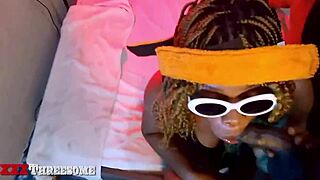 Hijab Roommate Surprises with Cock Handling Skills.