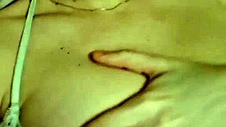 Elzakom's Sweet Tits Burst Out of Sexy Lingerie in Intense Fetish Play, Cute and Beautiful Belly Exposed