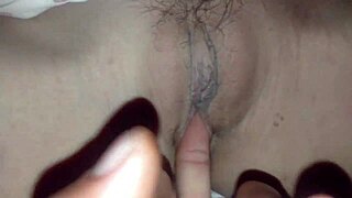 i feel so wet and tight as i fuck her shaved pussy in 69 position until she cums hard