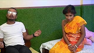 Desi wife shared, creampied by husband