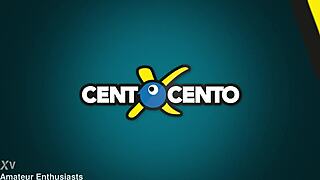 Stella Rubino's first time in a threesome with big cocks and squirting