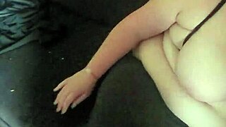 Kandy Kane's Homemade Deepthroat and Big Tits Show