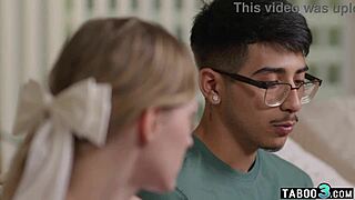 Teen Cheerleader Melody Marks Loses Virginity To Shy Guy's Dark Cock!