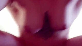 homemade stepsister rides big cock, begs to swallow cum