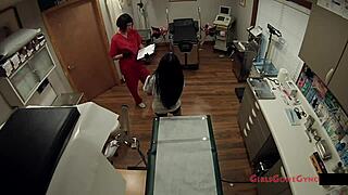 Bold Little Mina Poisoned by Kryptonite Condom, Needs Intense Doctor Saving in Tampa Gyno Exam!