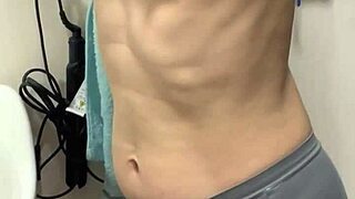 After Shower with Japanese Wife I Pinched and Licked Her Big Nipples During Sex