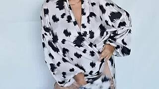 never ending story with mature woman in stockings and high heels