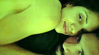 my best friend rides my cock after university 😍