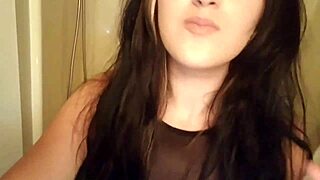 Goth Girl Drinking Pee