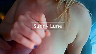 My big ass stepsister bends over making the bed, inviting me to fuck her