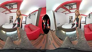 Pierced nipple babe craves sex in 5k VR